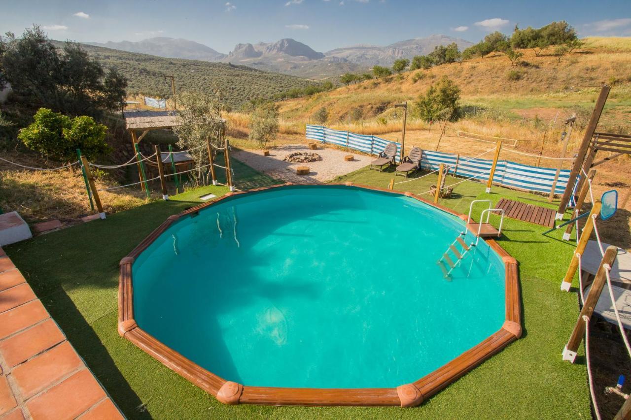Finca Pil - Casa Rural Con Piscina Ríogordo Exterior foto